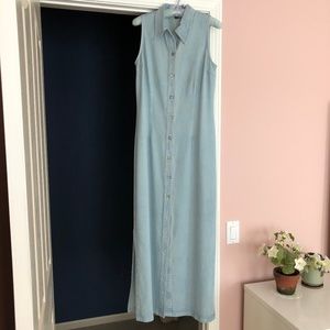 Blue Jean Maxi Dress
